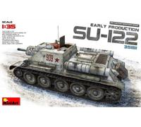 MiniArt Plastic Model Kit SU-122 Soviet Self Propelled Gun (Early) 1:35 MIN35181