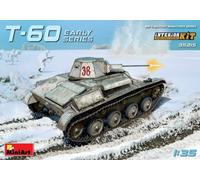 MiniArt Model Kit 1:35 T-60 Early Soviet Light Tank – with Interior