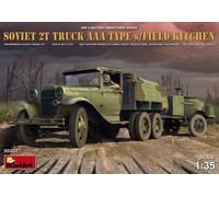 Miniart 1: 35 - Soviet 2Ton Aaa Type Truck with Field Kitchen
