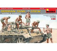 MIN35278 - Miniart 1:35 - German Tank Crew 'Afrika Korp' Spec Edt