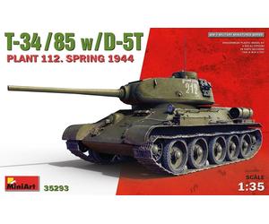 MIN35293 - Miniart 1:35 - T-34/85 w/D-5T Plant 112 1944