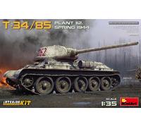 MiniArt 1:35 Plastic Model Kit T-34/85 Plant 112 Spring '44 Interior Kit MIN35294