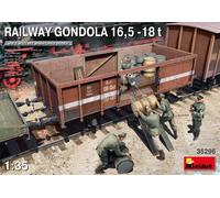 Miniart 1: 35 - Railway Gondola 16.5-18T