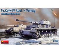 MiniArt Plastic Model Kit Pz.Kpfw. IV Ausf. H Vomag Early Prod 1:35 Grey MIN35302