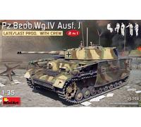 MiniArt MIN35344 1:35-Pz.Beob.Wg. IV Ausf J Late 2in1 w/Crew