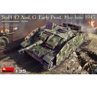 MiniArt 1/35 Scale - StuH 42 Ausf.G Early Prod. May-June 43 Plastic Model 35349