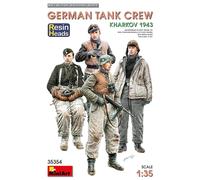 Miniart 1:35 - German Tank Crew, Kharkov (Resin Heads)