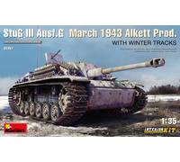 Miniart 1:35 - StuG III Ausf G Alkett Prod (Win Tracks) Int