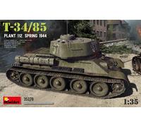 MiniArt 1:35 Scale Model Kit T-34-85 Plant 112 Spring 1944 MIN35379