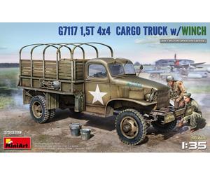 MIN35389 - Miniart 1:35 - 1.5t 4x4 G7117 Cargo Truck w/ Winch