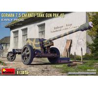 MiniArt Model Kit - German 7.5cm Anti-Tank Gun PaK 40 (Early) - 1:35