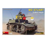 Miniart 1:35 - M3 Stuart Early Prod, Interior Kit