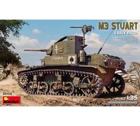 MiniArt Scale Model Kit M3 Stuart Early Production 1:35
