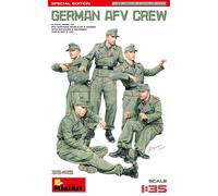 MiniArt Model Kit 1:35 - German AFV Crew MA35415 - Special Edition (Molded Color)