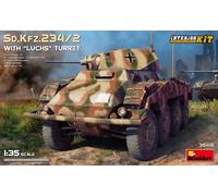 MiniArt Plastic Model Kit Sd.Kfz.234/2 'Luchs' Turret 1:35 (35416) Int Kit