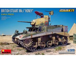 MIN35421 - Miniart 1:35 - British Stuart Mk.I 'Honey' Early (Int Kit)