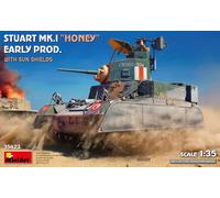 Miniart 1:35 - Stuart Mk.I Honey,Early Prod w/SunShield
