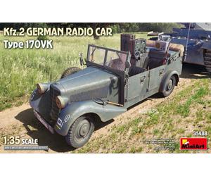 MIN35488 - Miniart 1:35 - Kfz.2 German , Radio Car Type 170VK