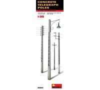 MIN35563 - Miniart 1:35 - Concrete Telegraph Poles