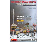 MIN35609 - Miniart 1:35 - German Road Signs WWII (Ardennes, 1945)