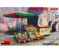 MiniArt Detailed Plastic Model Kit – Street Fruit Shop MIN35612 – 1:35 scale