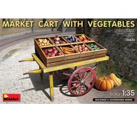 Miniart 1:35 - Market Cart With Vegetables