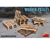 Miniart 1:35 - Wooden Pallets, Molded Color