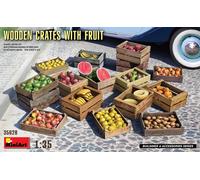 Miniart 1:35 - Wooden Crates with Fruit