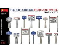 Mini Art 35669 1:35 Fran.Verkehrsz. 1930-40 Normandy - Faithful Replica, Model Building, Plastic Kit, Model Kit, Diorama Kit, Plastic Model Making