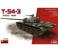 1:35 Miniart T-54-3 Soviet Medium Tank. Mod 1951 Kit MIN37015 Model