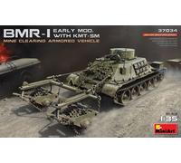 MIN37034 - Miniart 1:35 - BMR-1 Early Mod. with KMT-5M Roller