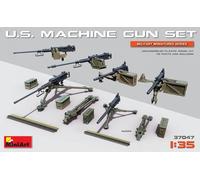MiniArt Plastic Model Kit - U.S. Machine Gun Set 1:35 - MIN37047