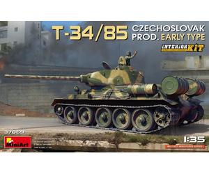 MIN37069 - Miniart 1:35 - T-34/85 Czech Prod Early (Interior Kit)