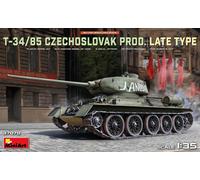 Miniart 1:35 - T34/85 Czechoslovak Prod, Late Type