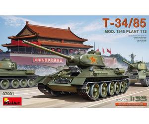 MIN37091 - Miniart 1:35 - T34/85 Mod. 1945. Plant 112