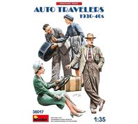 MIN38017 - Miniart 1:35 - Auto Travelers 1930-1940's