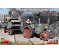 Miniart 1:35 - German Tractor D8511 Mod 1936 w/Trailer