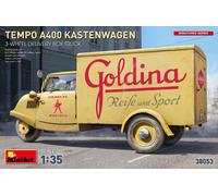 Miniart 1:35 - Tempo A400 Kastenwagen 3-Wheel Box Truck
