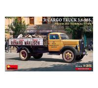 MIN38079 - Miniart 1:35 - 3t Cargo Truck, 3,6-36S Pritsche Normal Type