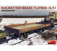 MIN39004 - Miniart WWI 1:35 - Railway Non-Brake Flatbed 16.5t