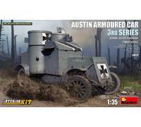 Miniart MIN39010 WWI 1:35-Austin Armored Car (German/Finnish), Various