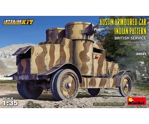 MIN39021 - Miniart WWI 1:35 - Austin Armored Car (Indian / British)