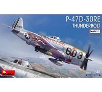 Miniart 1:48 - P-47D-30RE Thunderbolt, Basic Kit, Molded Color