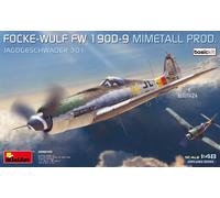 MIN48040 - Miniart 1:48 - Focke-Wulf Fw 190D-9 Mimetall Jagdgeschwader