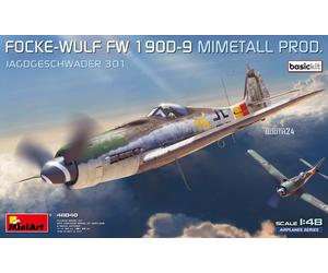 MIN48040 - Miniart 1:48 - Focke-Wulf Fw 190D-9 Mimetall Jagdgeschwader