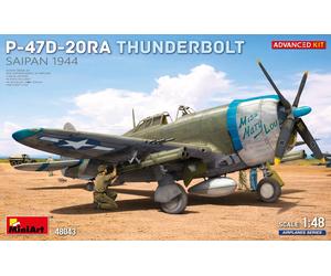 MIN48043 - Miniart 1:48 - P-47D-20RA Thunderbolt, Saipan Advanced