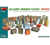 MiniArt Scale Model Kit MIN49003 - Allied Jerry Cans WWII - 1:48