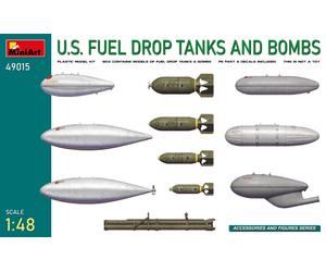MIN49015 - Miniart 1:48 - US Fuel Drop Tanks and Bombs