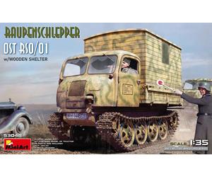 MIN53048 - Miniart 1:35 Raupenschlepper Ost RSO/01 w/ Wood Shelter