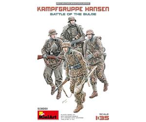 MIN53051 - Miniart 1:35 - Kampfgruppe Hansen. Battle of the Bulge